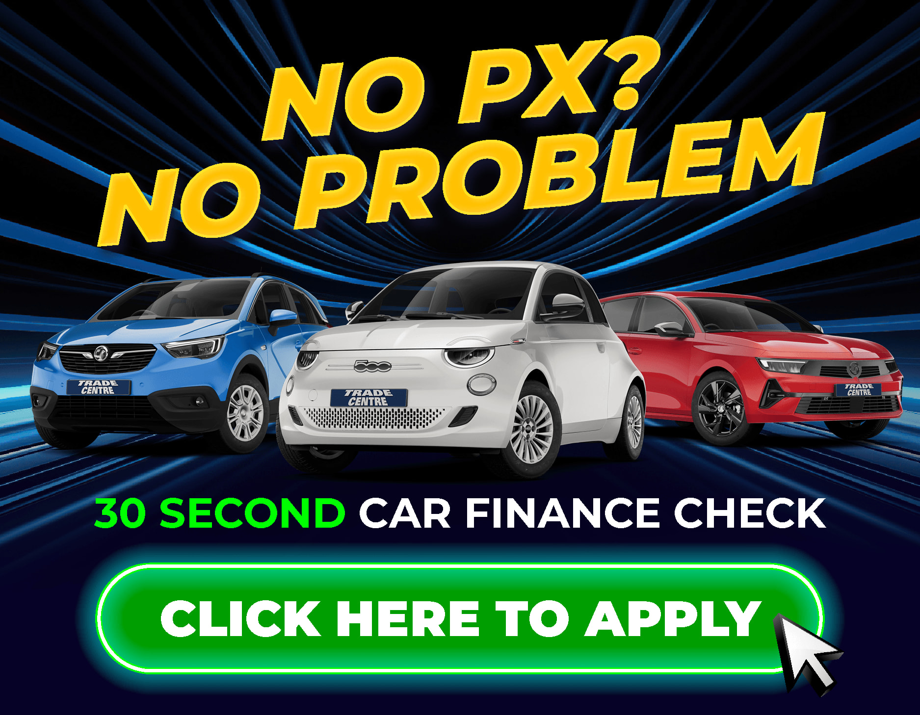 Finance check banner