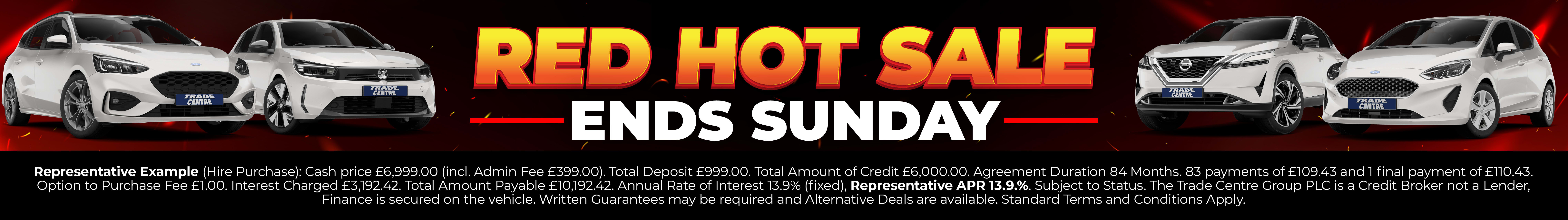 Trade Centre UK - Red Hot Sale - £2000 Off
