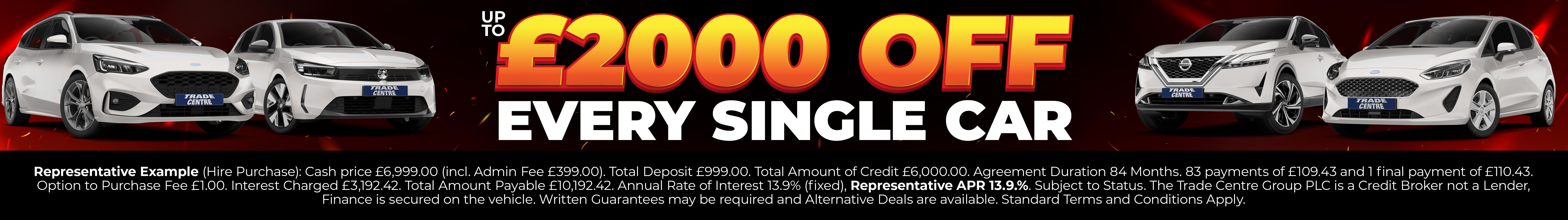 Trade Centre UK - Red Hot Sale - £2000 Off