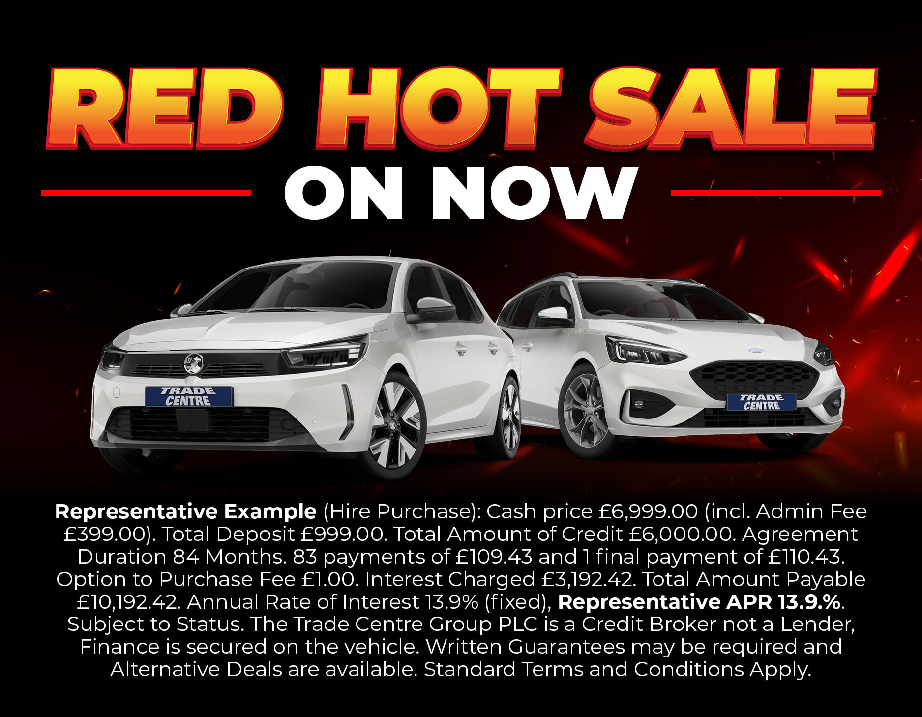 Trade Centre UK - Red Hot Sale - £2000 Off