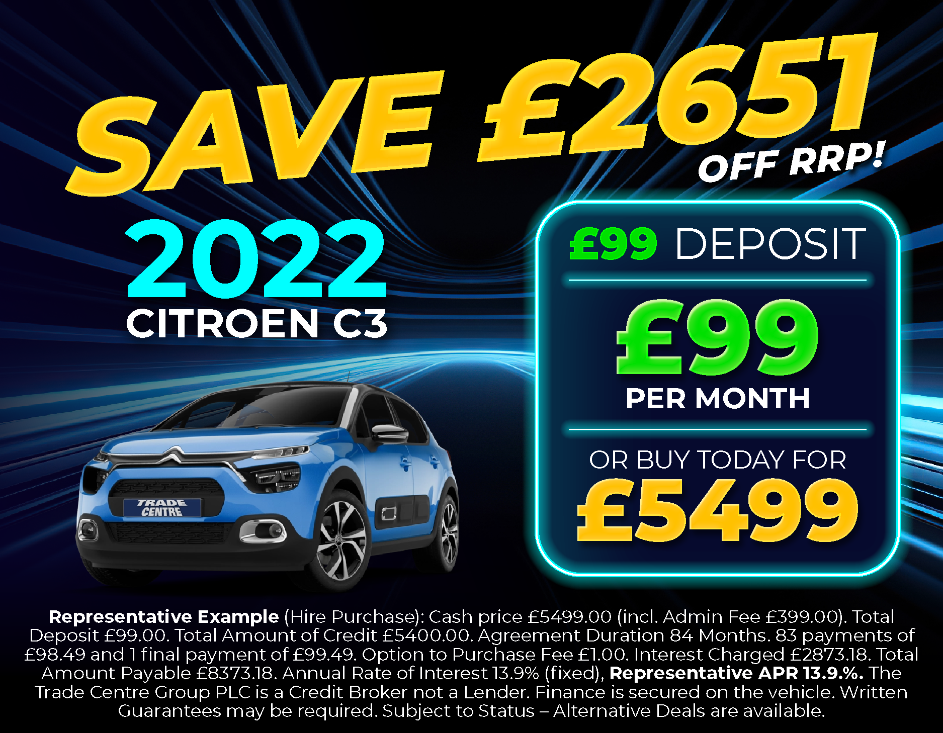 Trade Centre UK - Web specials banner 1