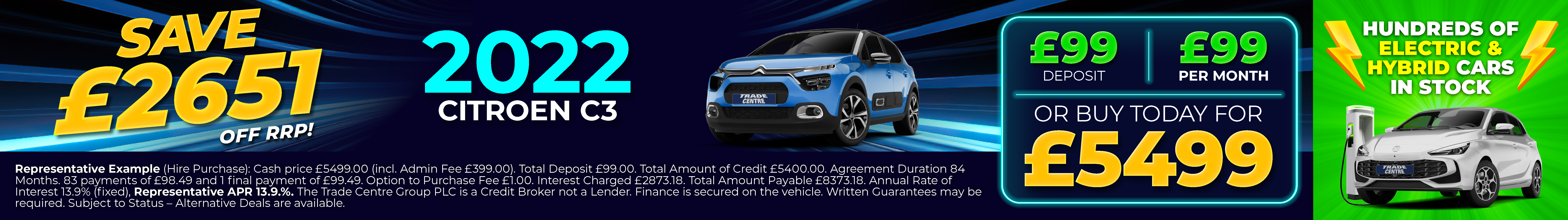 Trade Centre UK - Web specials banner 1