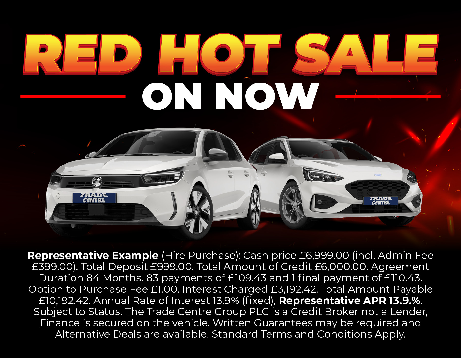 Trade Centre Wales - Red Hot Sale - £2000 Off