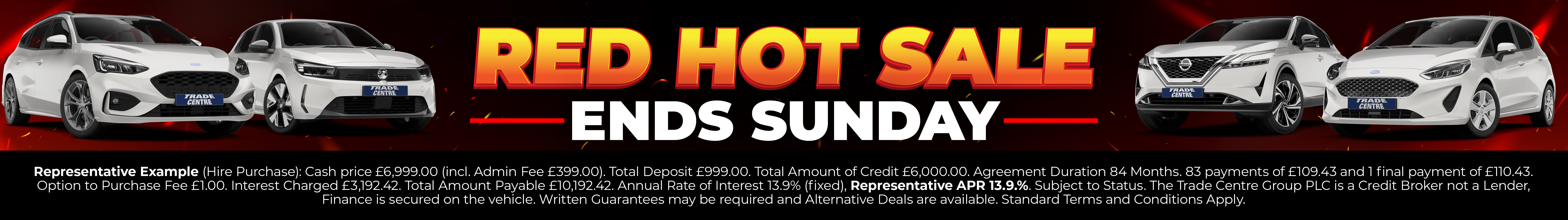 Trade Centre Wales - Red Hot Sale - £2000 Off